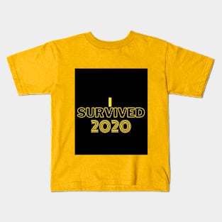 I SURVIVED 2020 Kids T-Shirt